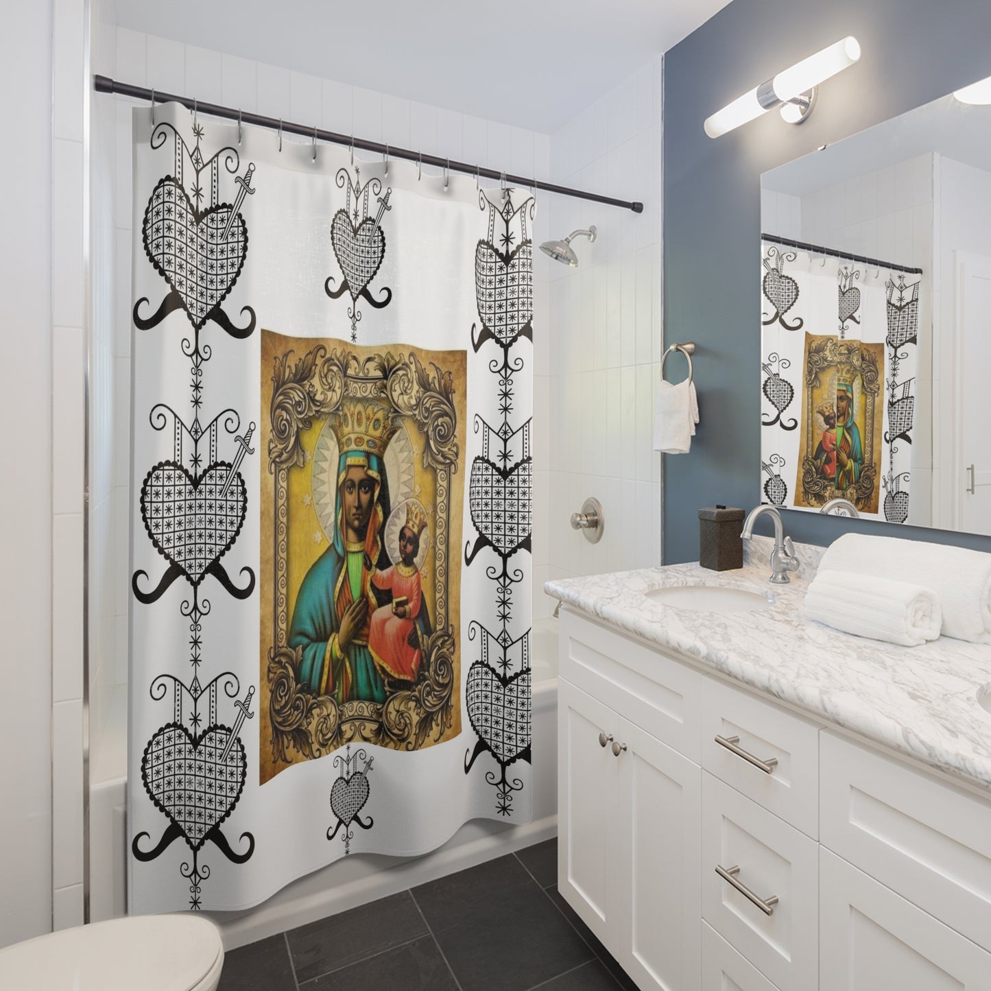 Erzulie Dantor Shower Curtains