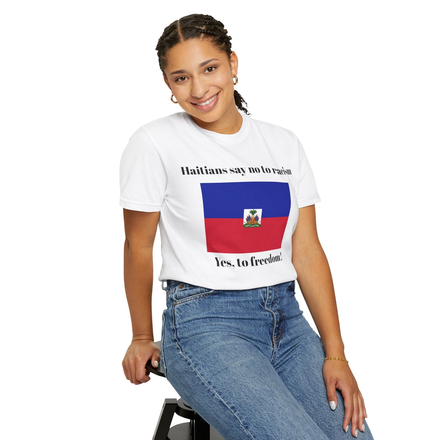 Haitians say no to racismT-shirt