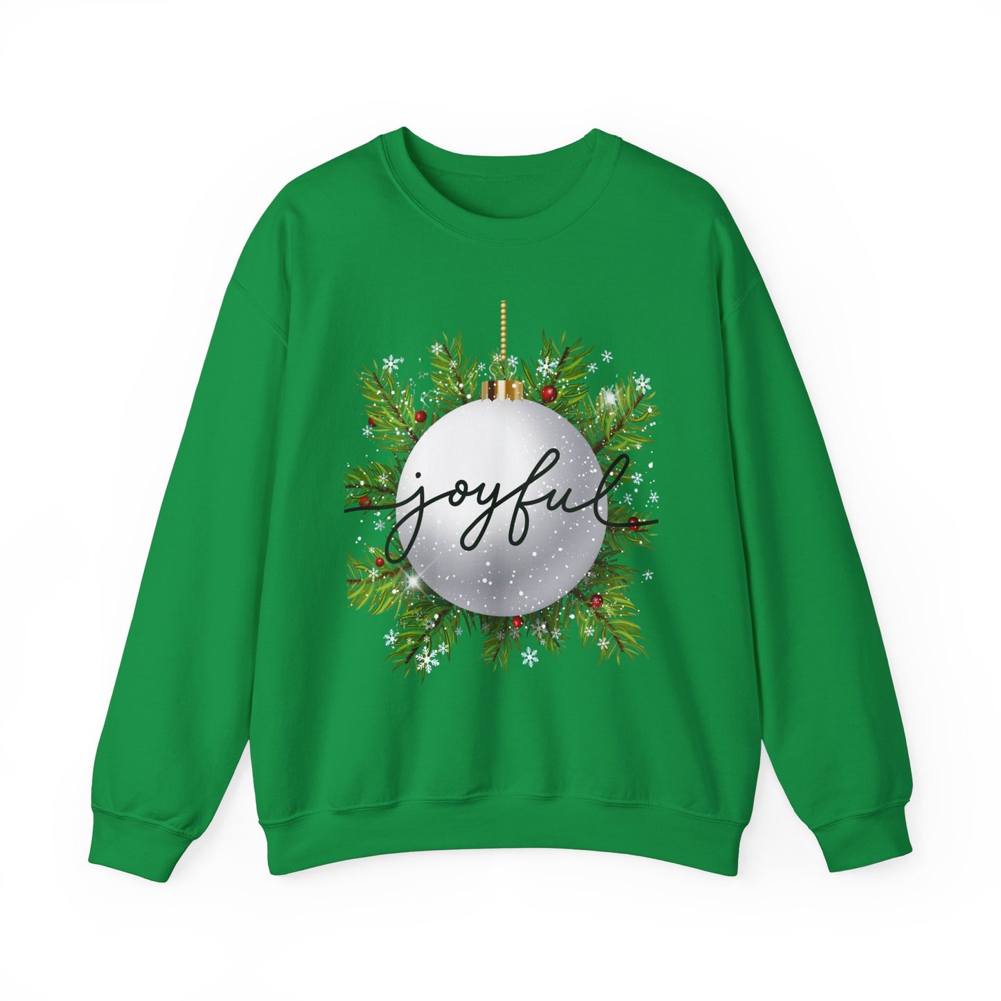 Christmas Sweatshirt, Holiday Crewneck Jumper, Festive Xmas Sweater, Winter Pullover, Cozy Unisex Sweatshirt